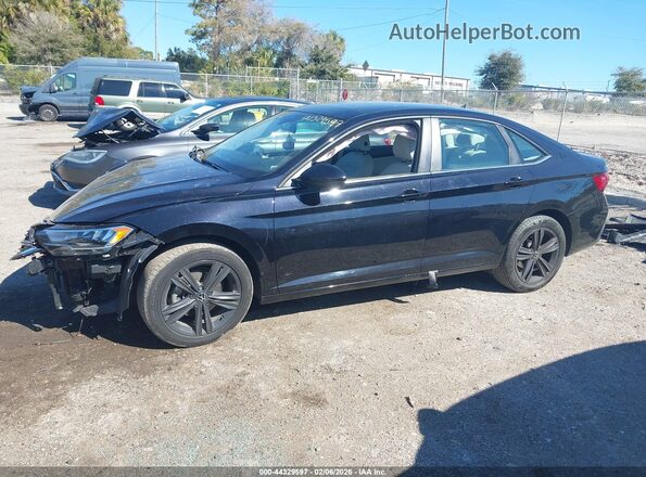 3VW7M7BU7RM071621 2024 VOLKSWAGEN JETTA Black Панорамний вид салону 360°
