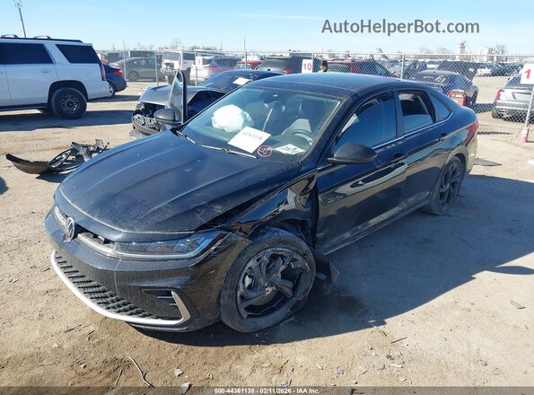 3VW7W7BU6TM001559 2026 VOLKSWAGEN JETTA Black Вид спереду