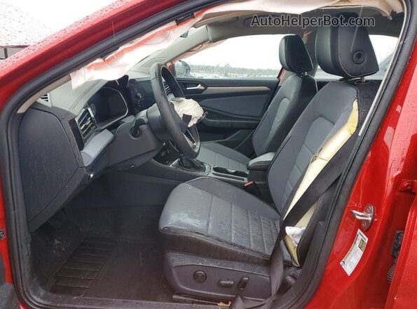 3VW7W7BUXTM011334 2026 VOLKSWAGEN JETTA Red Widok wnętrza z przodu
