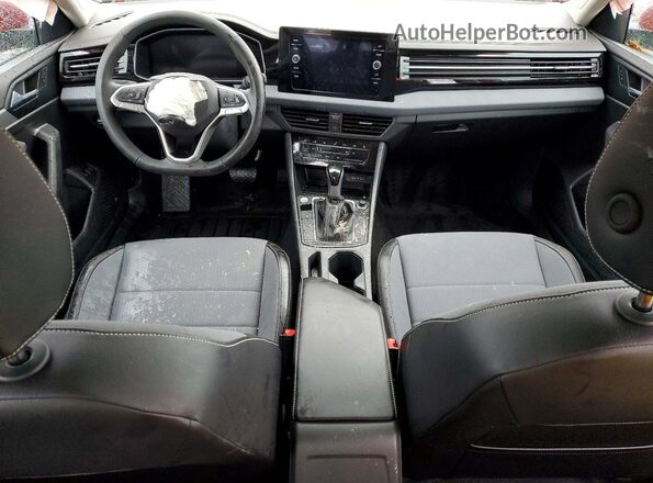 3VW7W7BUXTM011334 2026 VOLKSWAGEN JETTA Red Widok deski rozdzielczej