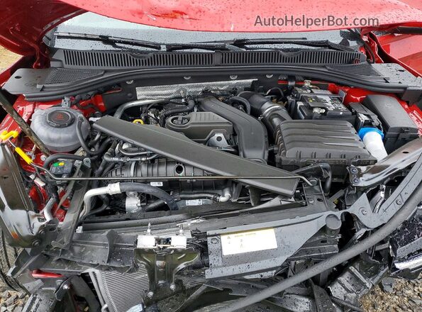 3VW7W7BUXTM011334 2026 VOLKSWAGEN JETTA Red Widok wnętrza z tyłu