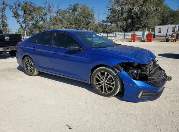 3VWBM7BU4PM024831 2023 VOLKSWAGEN JETTA Blue Przód prawy