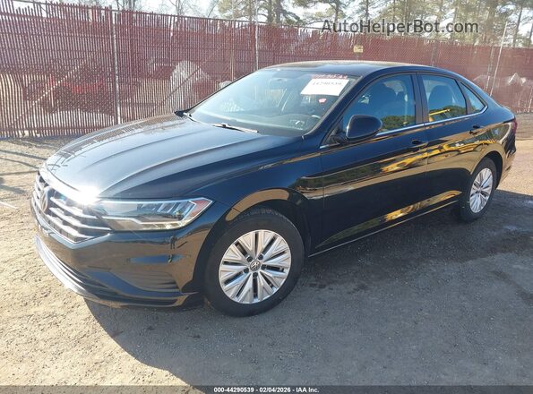 3VWC57BU5KM271625 2019 VOLKSWAGEN JETTA Black Vista tres cuartos delantera izquierda