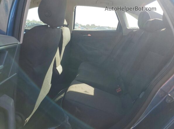 3VWC57BU6MM012824 2021 VOLKSWAGEN JETTA Blue Rear seats view