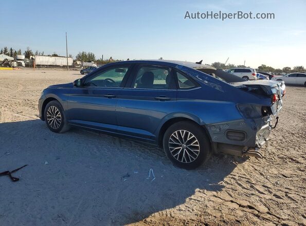 3VWC57BU6MM012824 2021 VOLKSWAGEN JETTA Blue Rear left