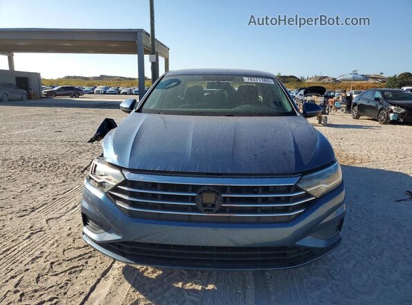 3VWC57BU6MM012824 2021 VOLKSWAGEN JETTA Blue Front view