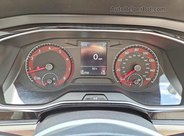 3VWC57BUXKM239723 2019 VOLKSWAGEN JETTA Black Vista del cuadro de instrumentos