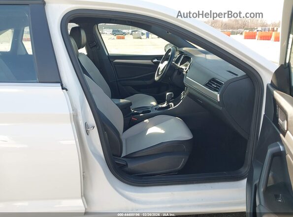 3VWCB7BU8LM037098 2020 VOLKSWAGEN JETTA White Widok wnętrza z przodu