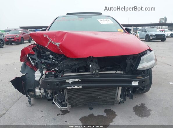 3VWD17AJXJM236679 2018 VOLKSWAGEN JETTA Красный Вид щитка приборов