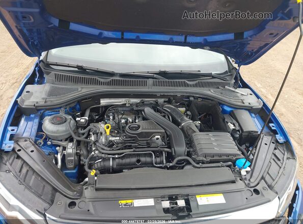 3VWEM7BU3RM048649 2024 VOLKSWAGEN JETTA Синий Вид сзади