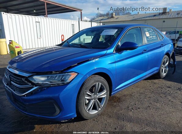 3VWEM7BU5RM048667 2024 VOLKSWAGEN JETTA Blue Front left