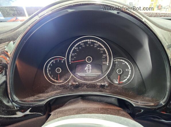 3VWF17AT2GM632012 2016 VOLKSWAGEN BEETLE Orange Вид щитка приладів