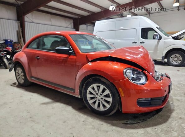 3VWF17AT2GM632012 2016 VOLKSWAGEN BEETLE Orange Передня права чверть