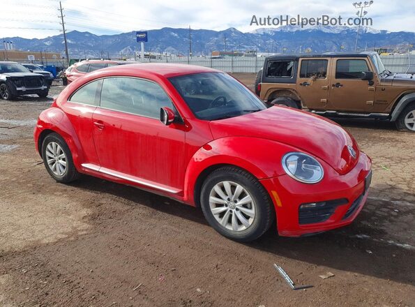 3VWFD7AT3KM719062 2019 VOLKSWAGEN BEETLE Red 