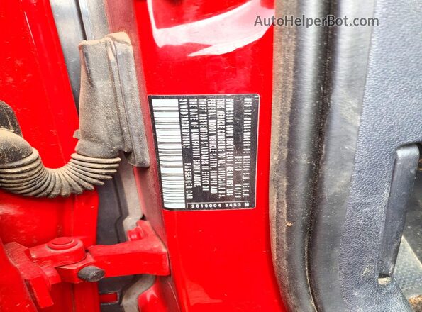 3VWFD7AT3KM719062 2019 VOLKSWAGEN BEETLE Red 
