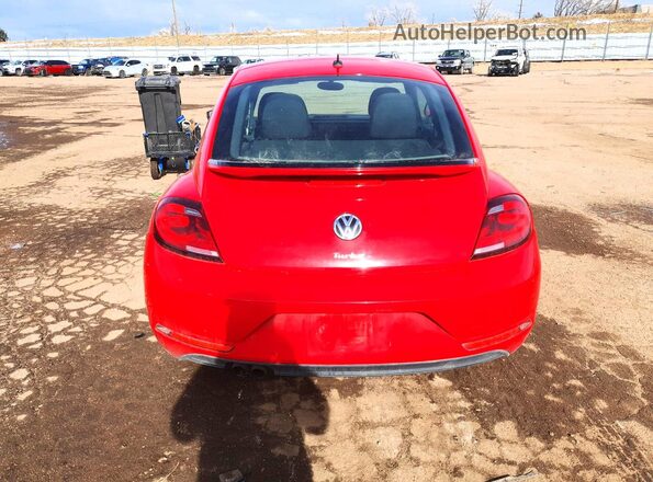 3VWFD7AT3KM719062 2019 VOLKSWAGEN BEETLE Red 