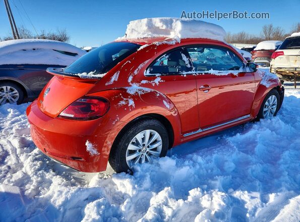 3VWFD7AT3KM719501 2019 VOLKSWAGEN BEETLE Orange Задня права чверть