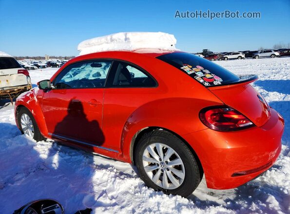 3VWFD7AT3KM719501 2019 VOLKSWAGEN BEETLE Orange Задня ліва чверть