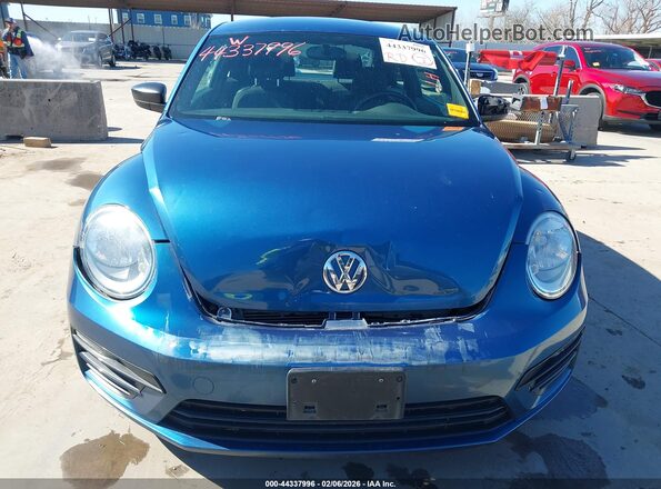 3VWFD7AT4JM709722 2018 VOLKSWAGEN BEETLE Blue Դիմացի տեսք