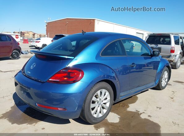 3VWFD7AT4JM709722 2018 VOLKSWAGEN BEETLE Blue Հետևի աջ