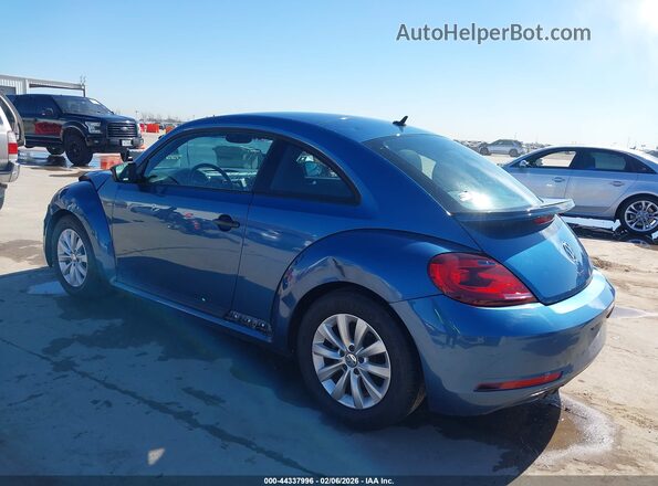 3VWFD7AT4JM709722 2018 VOLKSWAGEN BEETLE Blue Հետևի ձախ