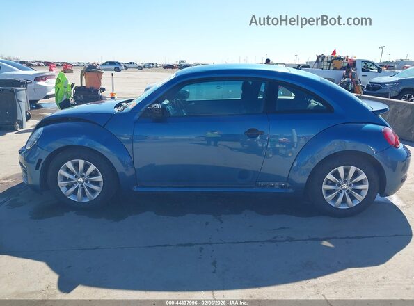 3VWFD7AT4JM709722 2018 VOLKSWAGEN BEETLE Blue Սալոնի 360 աստիճան տեսք