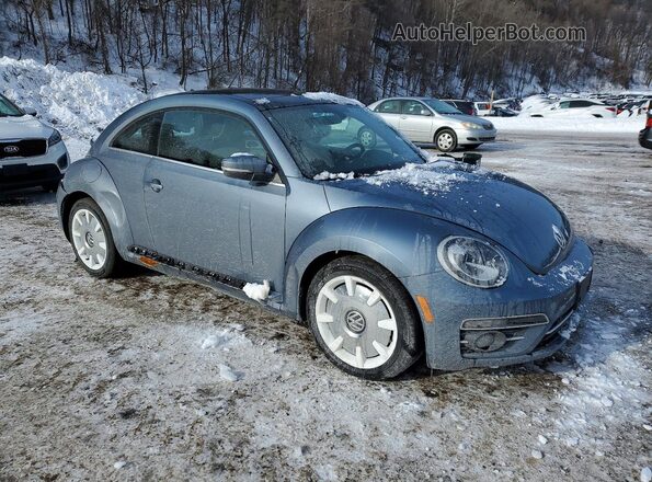 3VWFD7AT9KM719325 2019 VOLKSWAGEN BEETLE Серебряный 