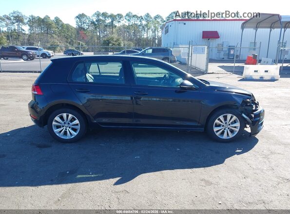 3VWG57AU4MM006345 2021 VOLKSWAGEN GOLF Черный Вид задней части салона