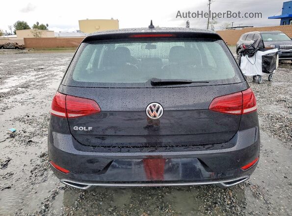 3VWG57AU6MM003740 2021 VOLKSWAGEN GOLF Black Вид ззаду
