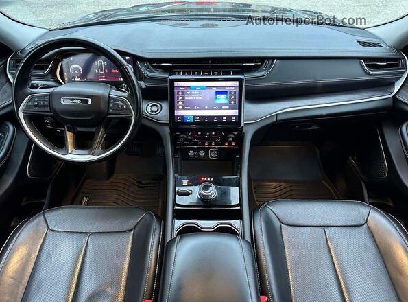 1C4RJKBGXN8557341 2022 JEEP GRAND CHER Black Widok tylnych siedzeń
