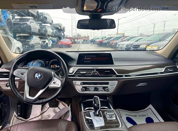 WBA7E4C54JGV23896 2018 BMW 7 SERIES Blue 