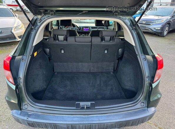 3CZRU5H55HM709616 2017 HONDA HR-V Green Widok wnętrza 360 stopni