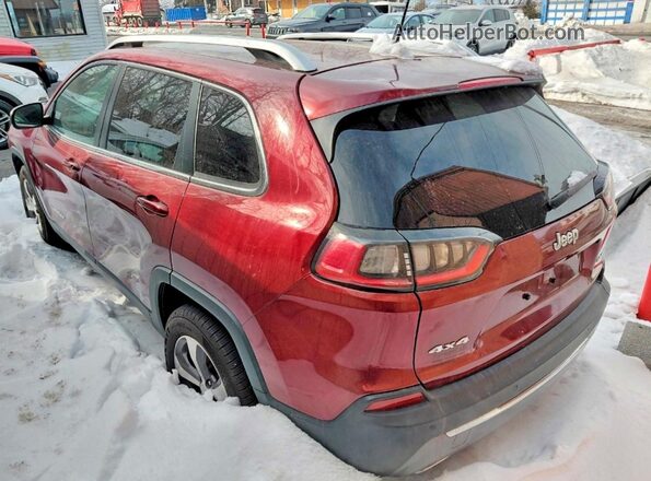 1C4PJMDX9KD379618 2019 JEEP GRAND CHER Burgundy Front right