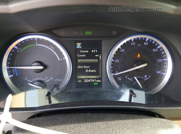 5TDJGRFH6KS054551 2019 TOYOTA HIGHLANDER HYBRID Белый 