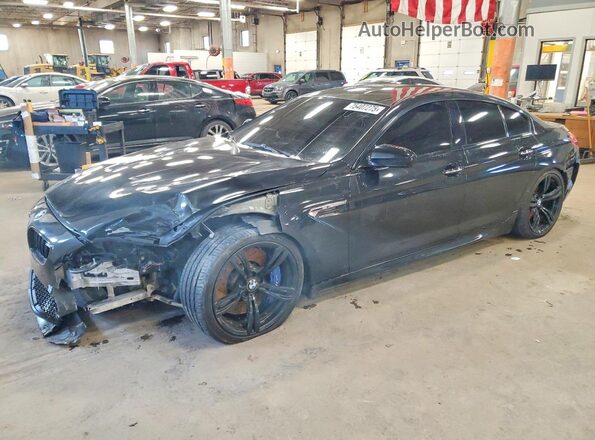 WBS6E9C54GGF92636 2016 BMW M6 Black Задня ліва чверть