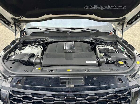 SALGS5RE8KA525544 2019 LAND ROVER RANGE ROVER White Вид салону спереду