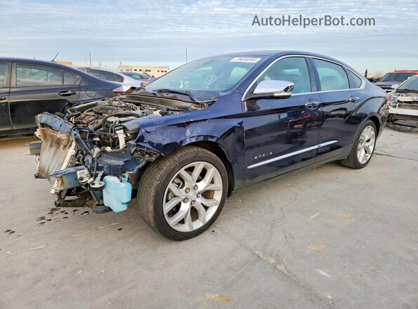 2G1125S34J9109029 2018 CHEVROLET IMPALA Синий 
