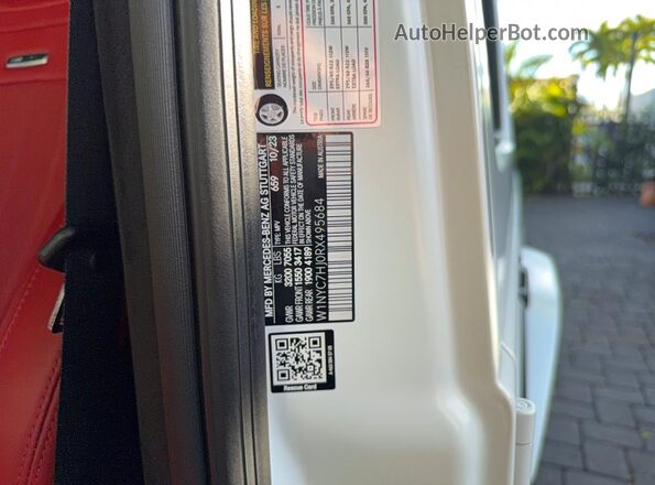 W1NYC7HJ0RX495684 2024 MERCEDES-BENZ G-CLASS White 