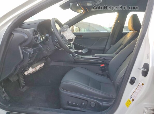 JTHDA1D28P5128286 2023 LEXUS IS White Dashboard view