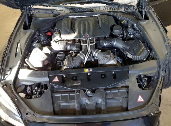 WBS6E9C54GGF92636 2016 BMW M6 Black Вид підкапотного простору