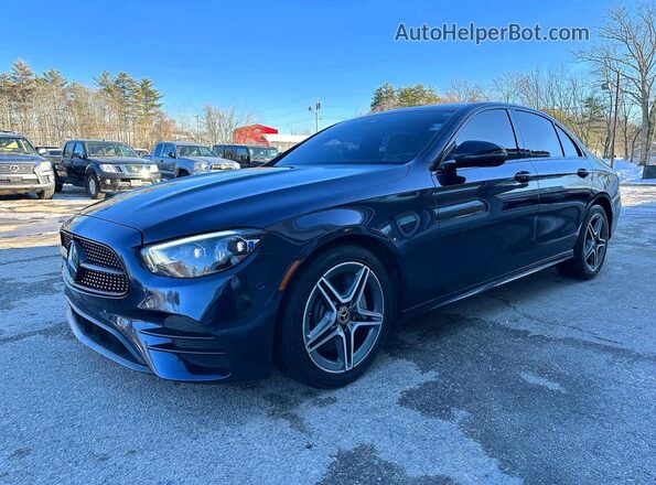 W1KZF8EBXNB026153 2022 MERCEDES-BENZ E Синий Задняя правая четверть