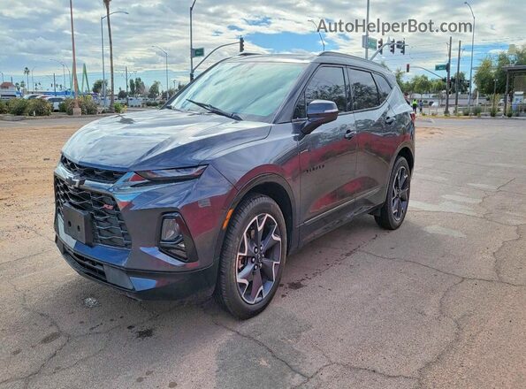 3GNKBERS9MS546368 2021 CHEVROLET BLAZER Charcoal 