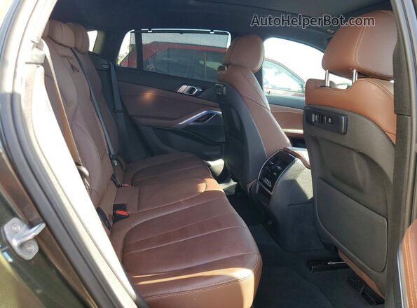 5UXCY6C08L9C89294 2020 BMW X6 Green Engine compartment view