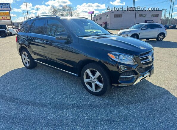 4JGDA5HB7HA820966 2017 MERCEDES-BENZ GLE Black Trasero izquierdo