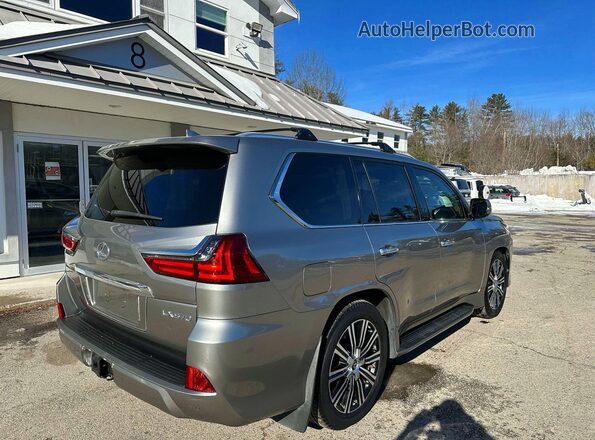 JTJHY7AX1J4257689 2018 LEXUS LX Золотой Вид спереди