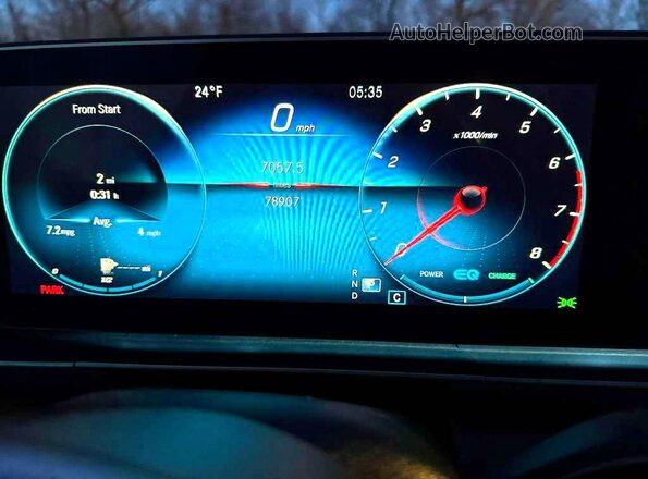4JGFB5KE7NA706924 2022 MERCEDES-BENZ GLE-CLASS Black Vista del cuadro de instrumentos