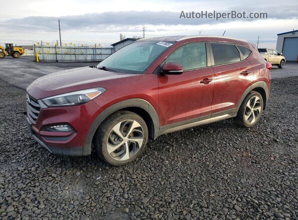 KM8J3CA25GU196254 2016 HYUNDAI TUCSON Red 