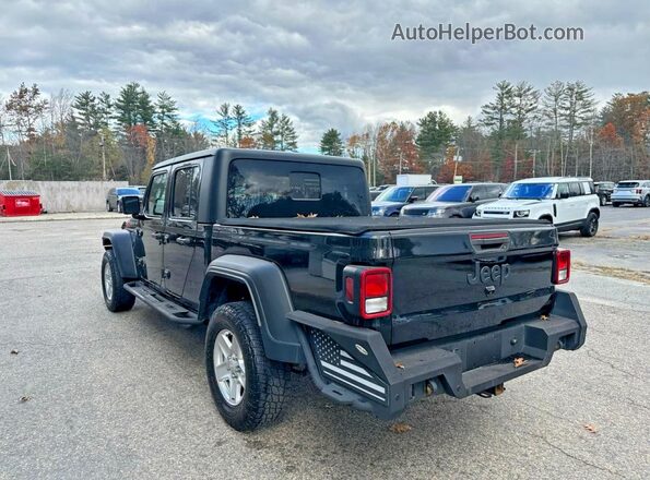 1C6JJTAG1LL119250 2020 JEEP GLADIATOR Black Rear right