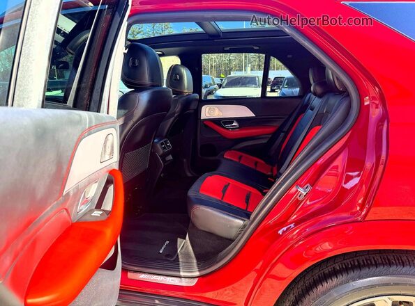 4JGFB6BB0MA450099 2021 MERCEDES-BENZ GLE Red Вид панелі приладів