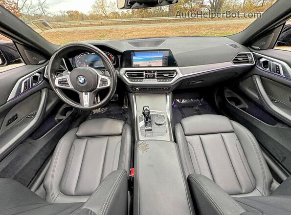WBA13AR09MCF20741 2021 BMW M4 Черный Вид задних сидений